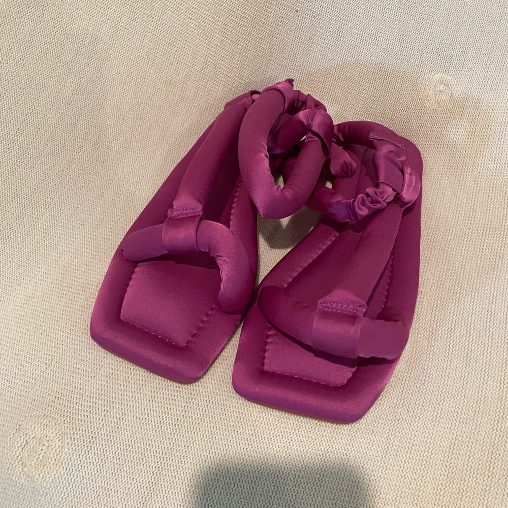 Nanushka satin sandals